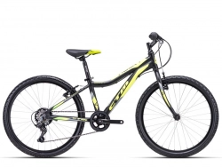 Bērnu velosipēds CTM Rocky 1.0 24" grey
