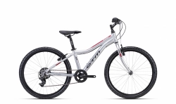Bērnu velosipēds CTM Rocky 1.0 Silver 24"