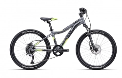 Bērnu velosipēds CTM Rocky 4.0 grey yellow 24"