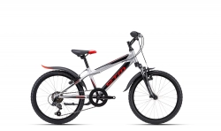 Bērnu velosipēds CTM Scooby 3.0 Silver 20 collas
