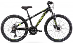 Bērnu velosipēds Romet Dirt Black 24 collas