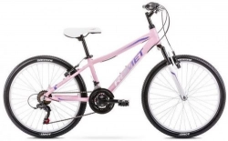 Bērnu velosipēds Romet Jolene 24" 13S pink