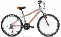 Bērnu velosipēds Romet Rambler Graphite 24 collas
