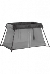 Кровать манеж для путешествий BabyBjorn Travel cot Light Mesh Black 040280