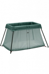 Ceļojumu gultiņa manēža BabyBjorn Travel cot Light Mesh Dark Green 040238