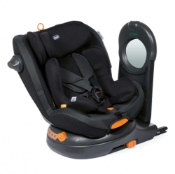 Chicco Around U I-Size Jet black Bērnu autosēdeklis 0-18 kg