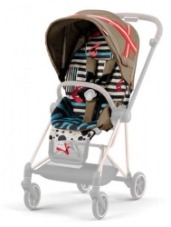 Cybex Mios 3.0 Karolina Kurkova One Love | multicolor Pastaigu Bloks