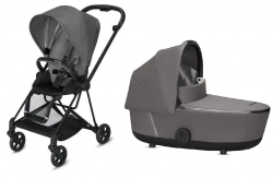 Cybex Mios Manhattan Grey +  Matt Black Frame Детская коляска 2in1