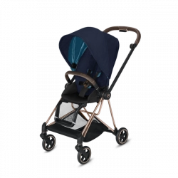 Cybex Mios Midnight Blue Plus + Rose Gold Frame Прогулочная коляска