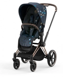 Cybex Priam 4.0 Jewels of Nature + Gold rose frame Прогулочная коляска