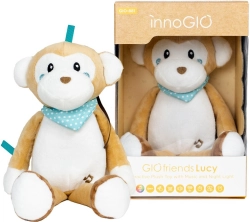 INNOGIO GIOfriends Lucy 2in1 Ночник Игрушка для сна с розовым шумом