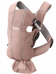 Ķengursoma BabyBjorn Baby Carrier Mesh Pearly pink 021001