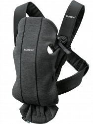 Ķengursoma BabyBjorn Mini Baby Carrier 3D Jersey Charcoal grey 021076