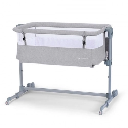 KinderKraft Neste Air Grey Кроватка для комфортного совместного сна 2in1