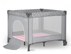 Saliekamā manēža MoMi Mamu pink
