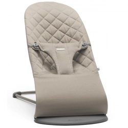 Шезлонг BabyBjorn Bouncer Bliss Cotton Sand Grey 6217