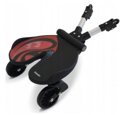Universālā platforma otrajam bērnam ratiem Bumprider Black/red