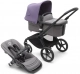Grey Melange / Black frame / Astro Purple canopy