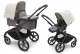 Grey Melange / Black frame / Misty White canopy