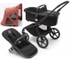 Midnight black / Black frame / Sunrise Red Breezy canopy
