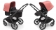 Midnight black / Black frame / Sunrise Red canopy
