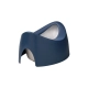 Dark blue / White