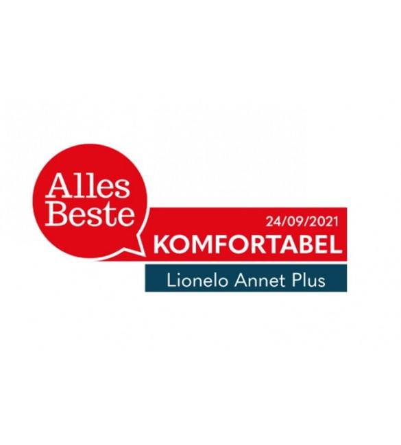 Lionelo ANNET PLUS concrete Pastaigu rati