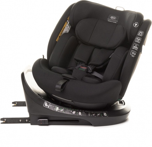 4Baby ROTO-FIX i-Size black Bērnu autosēdeklis 0-36 kg