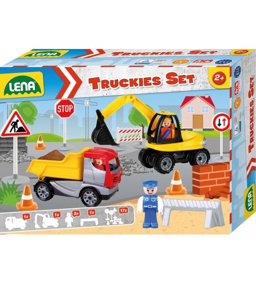 Būvlaukums LENA Truckies Set