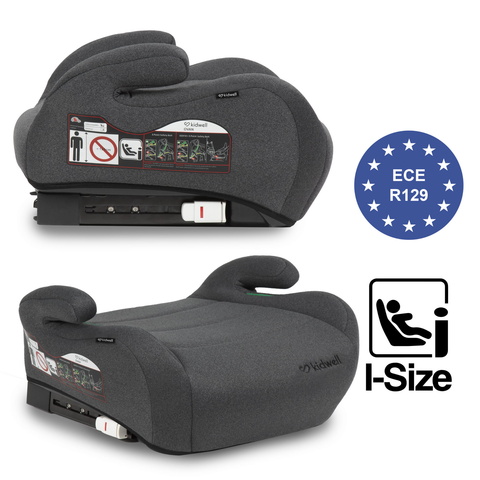 Kidwell OVAN Black Bērnu autosēdeklis - busteris 15-36 kg