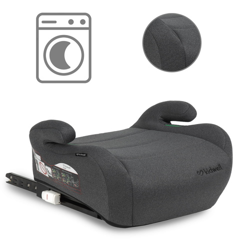 Kidwell OVAN Black Bērnu autosēdeklis - busteris 15-36 kg