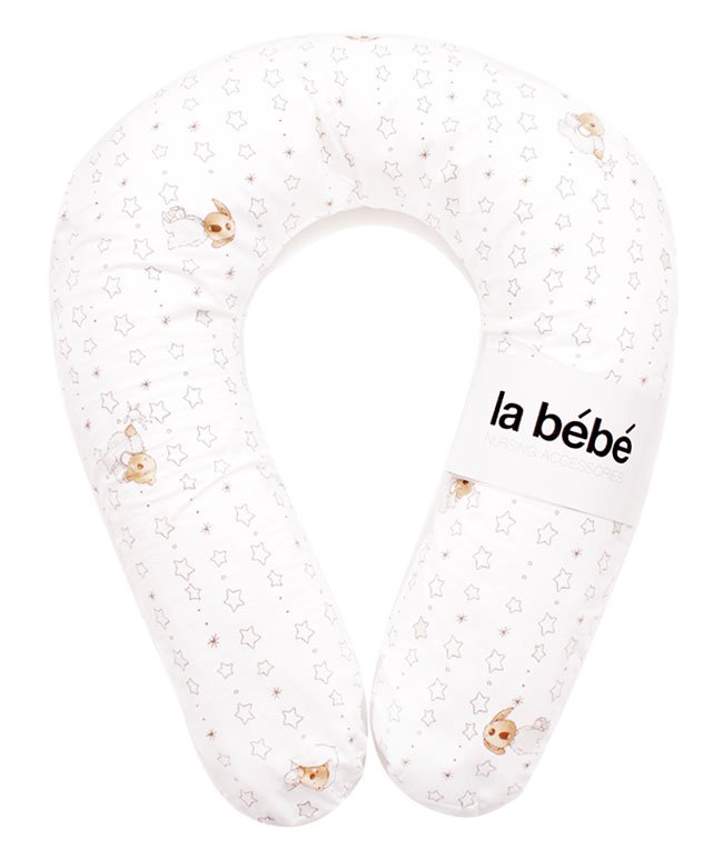 La Bebe Snug Cotton Nursing Maternity Pillow Sleepy Bears  Pakaviņš mazuļa barošanai, gulēšanai