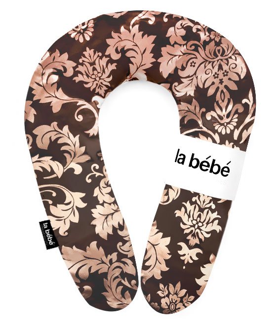 La Bebe Snug Satin Nursing Maternity Eastern Gold Pakaviņš pakavs mazuļa barošanai, gulēšanai