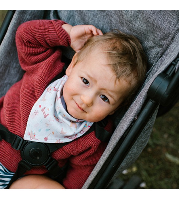 Priekšautiņu-lakatiņu komplekts BabyOno FARMER 2 gab.