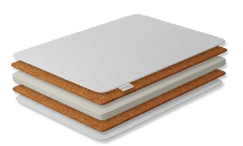 Bērnu matracis kokos-porolons-kokos 120x60x8 cm Danpol KOMFORT II