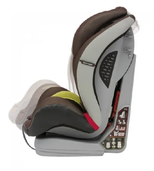 Espiro KAPPA 07 grey&silver Bērnu autosēdeklis 9-36 kg