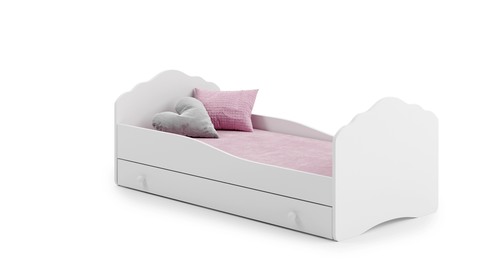 Single bed Fala 160x80 with drawer