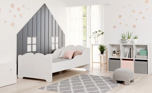 Bērnu gulta Anna 160x80 White
