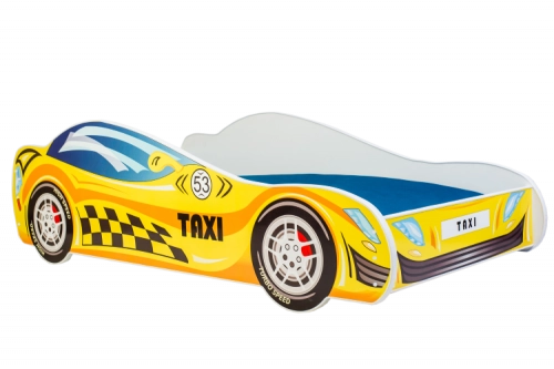 Детская кровать Batcar 160x80 с матрасом Taxi