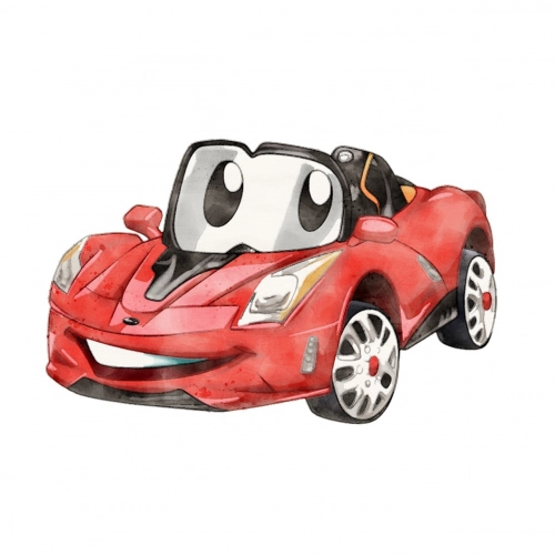 Bērnu gulta LUK 140x70 ar aizsargbarjeru Racing car