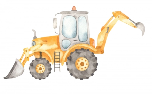 Двухместная кровать LUK 160x80 Excavator