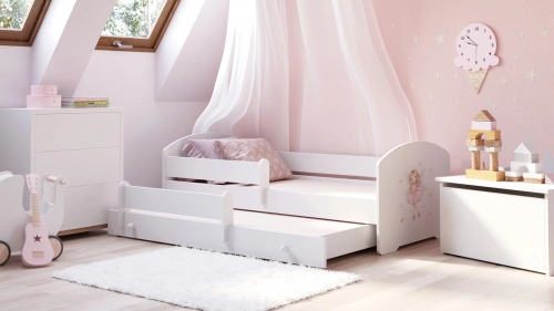 Двухместная кровать LUK 160x80 Girl with wings