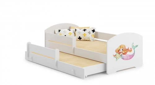 Двухместная кровать LUK 160x80 Mermaid