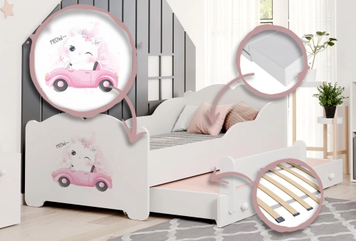 Двуспальная кровать Anna 160x80 Cat