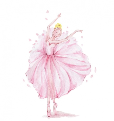 Dubulta gulta Anna 160x80 Princess in a crown