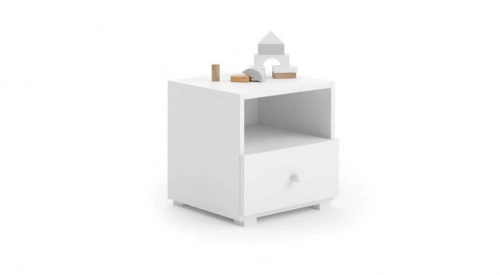 Naktsskapītis EMI handle white