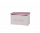 printed pink panel