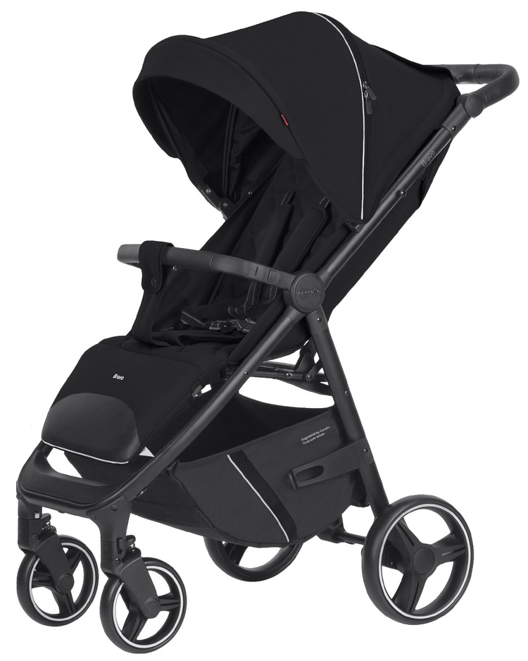 CARRELLO Bravo 2023 Pure Black CRL-8512 Прогулочная Коляска