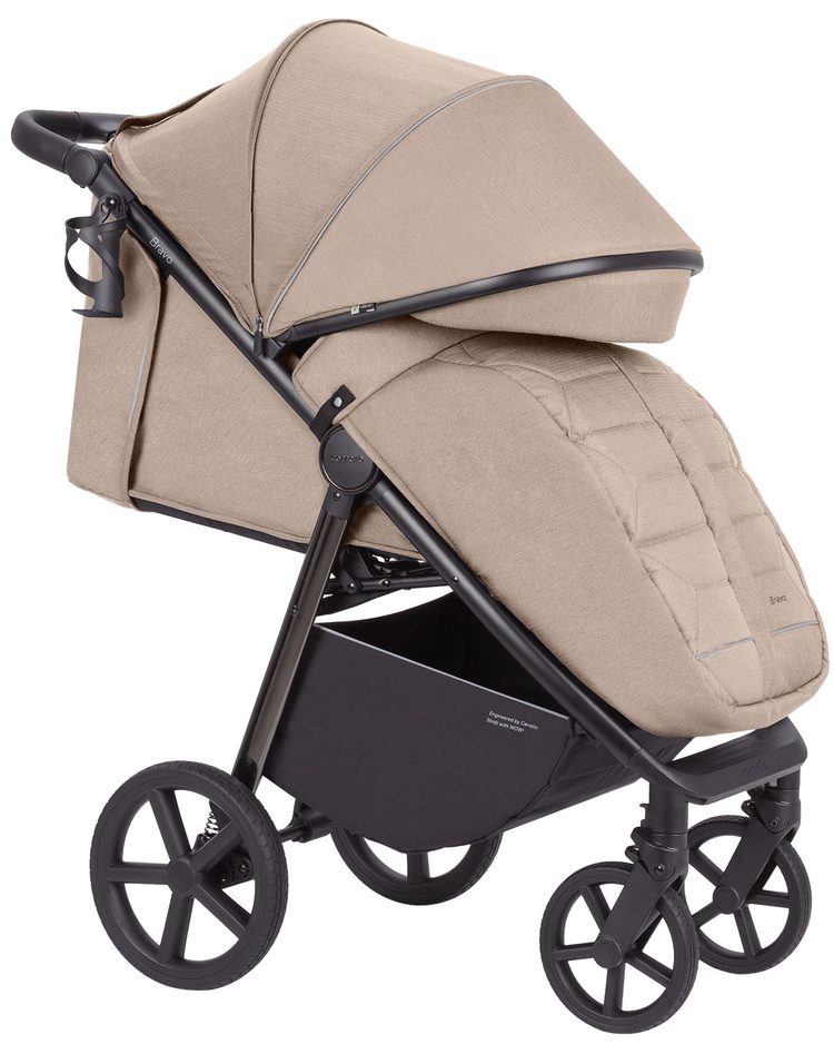 Carrello Bravo PLUS 2024 Ivory Beige CRL-5515 Прогулочная Коляска