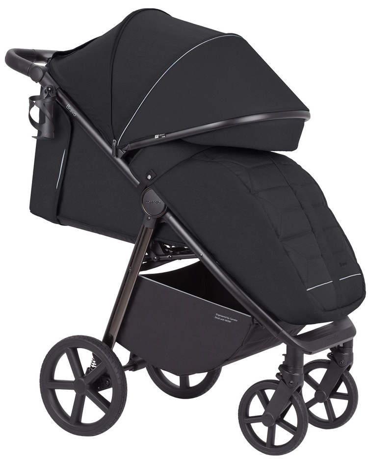 Carrello Bravo PLUS 2024 Jet Black CRL-5515 Прогулочная Коляска